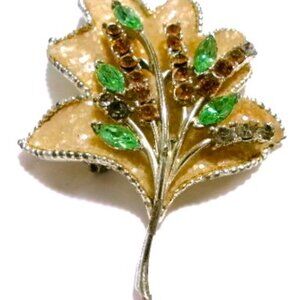 Vintage 1950's Coro Brooch**Unique**Hard to Find**